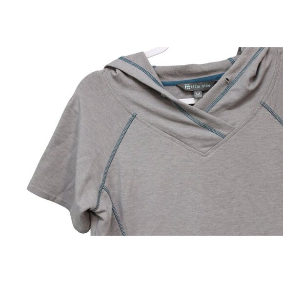 Title Nine Dress Size Medium Hooded Pullover Outdoor Nature Camping Athleisure - Picture 6 of 14